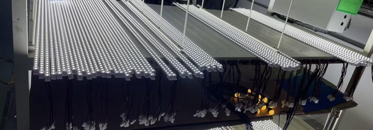 LED lamp aging test