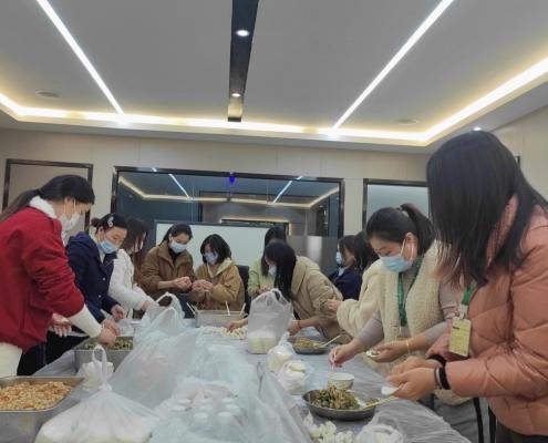 ONN Winter Solstice dumplings making activity